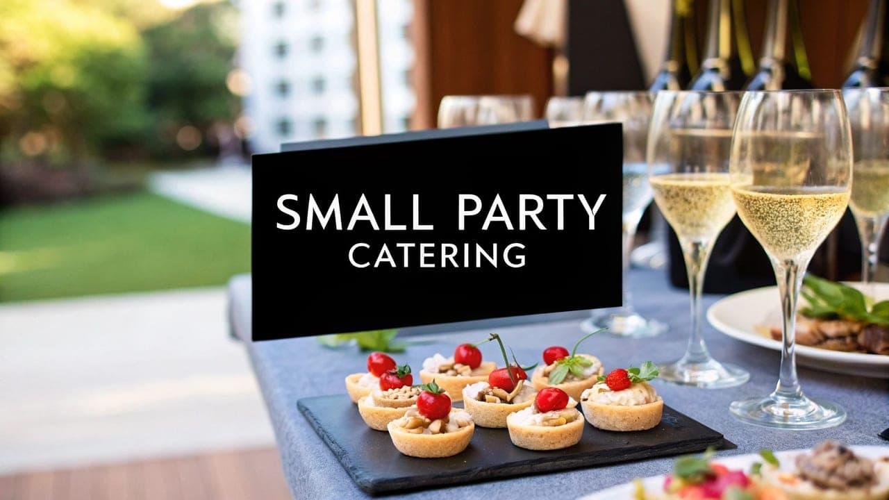Catering for Small Parties Toronto Your Ultimate Guide