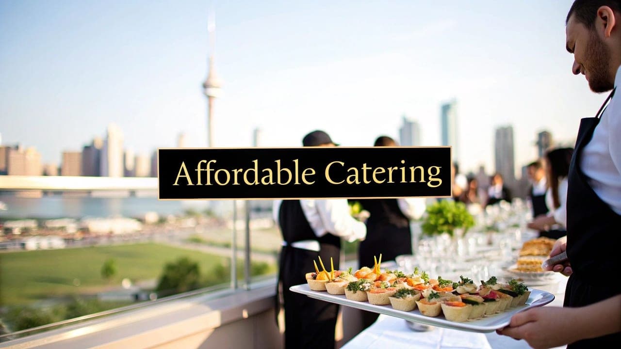 Catering Toronto Affordable: Corporate Event Guide