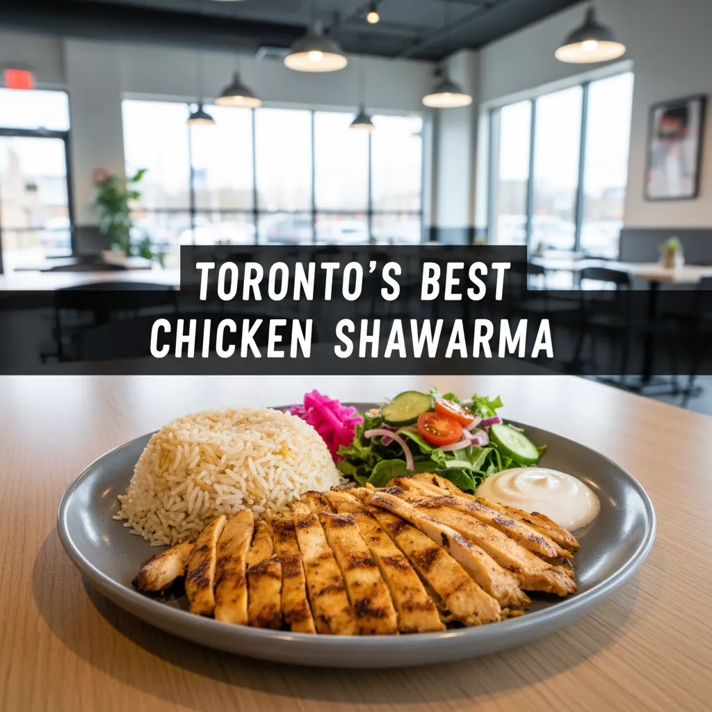 Chicken Shawarma with Rice: Toronto’s Favorite Office Fuel on College Street