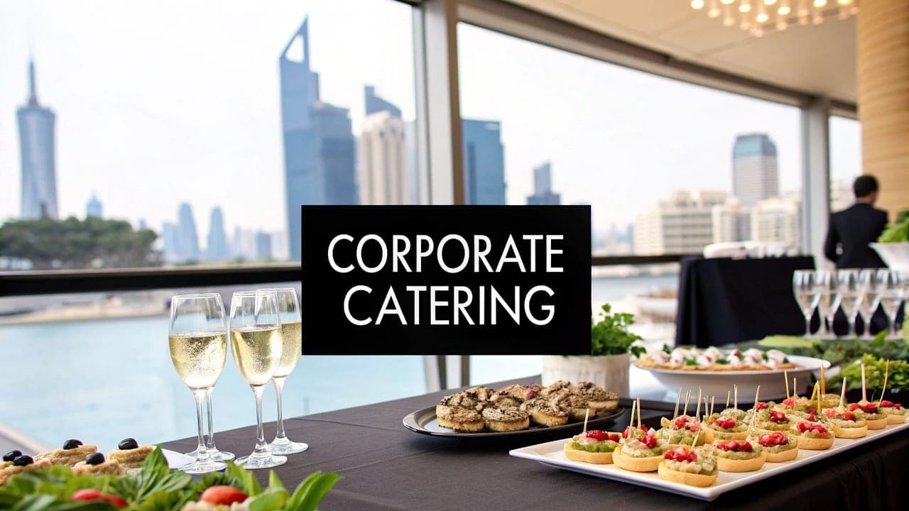 Top 10 menu for catering ideas for corporate events