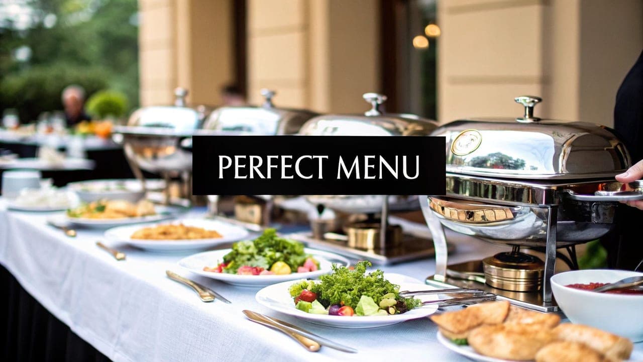 Crafting the Perfect Menu in Catering for Events