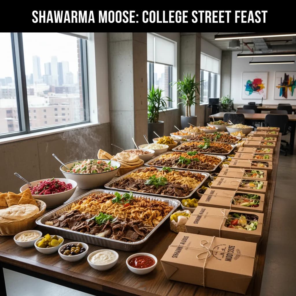 Welcome to Shawarma Moose: Catering, Delivery, and the Best Shawarma in Toronto