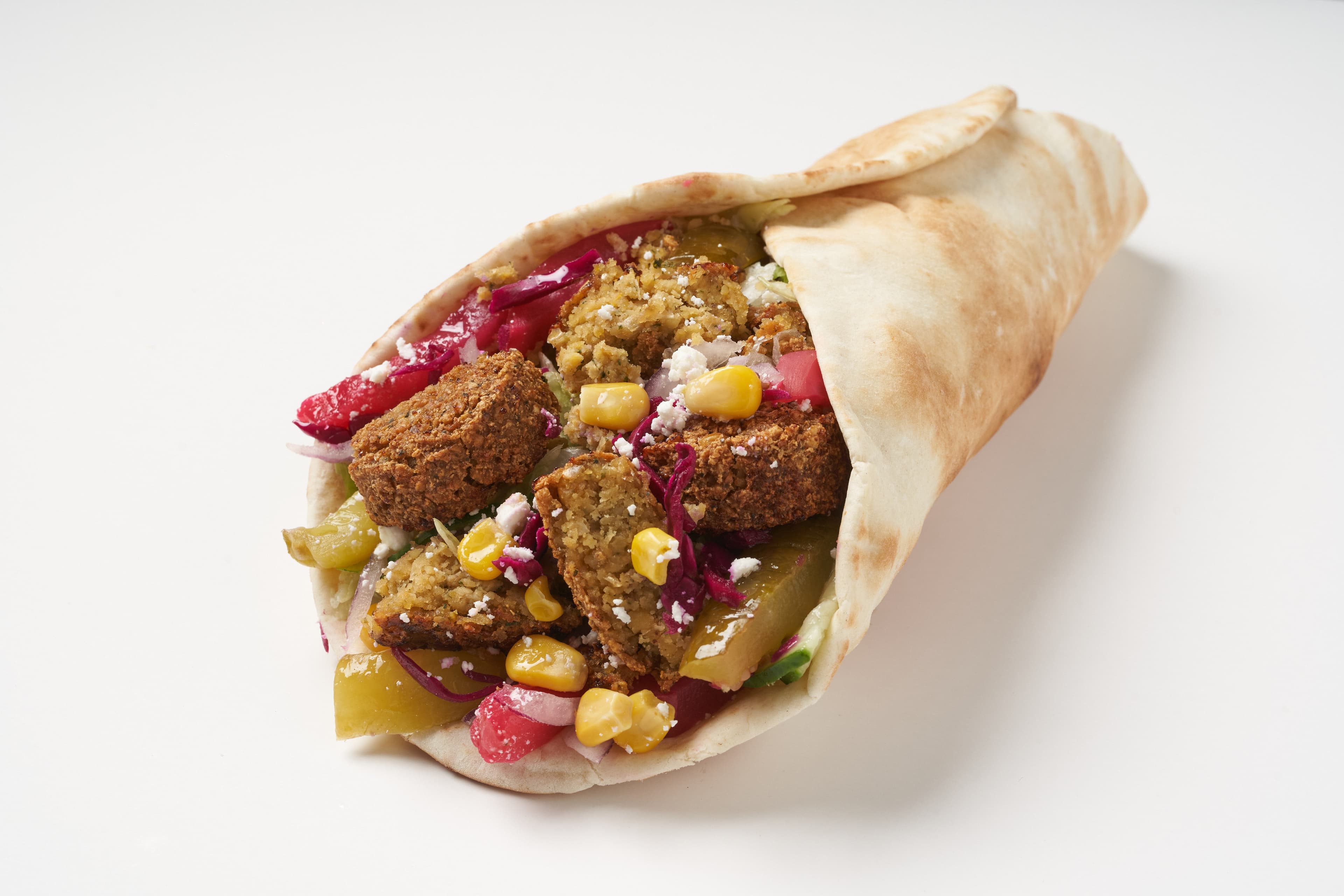 Falafel Wrap — Shawarma Moose catering